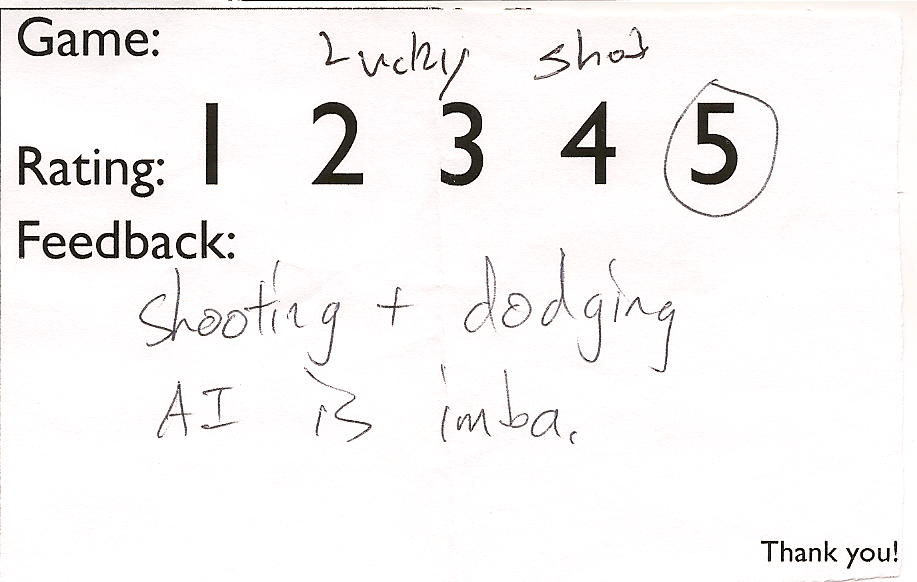 Shooting + dodging AI is imba.